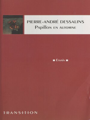 cover image of Papillon en automne